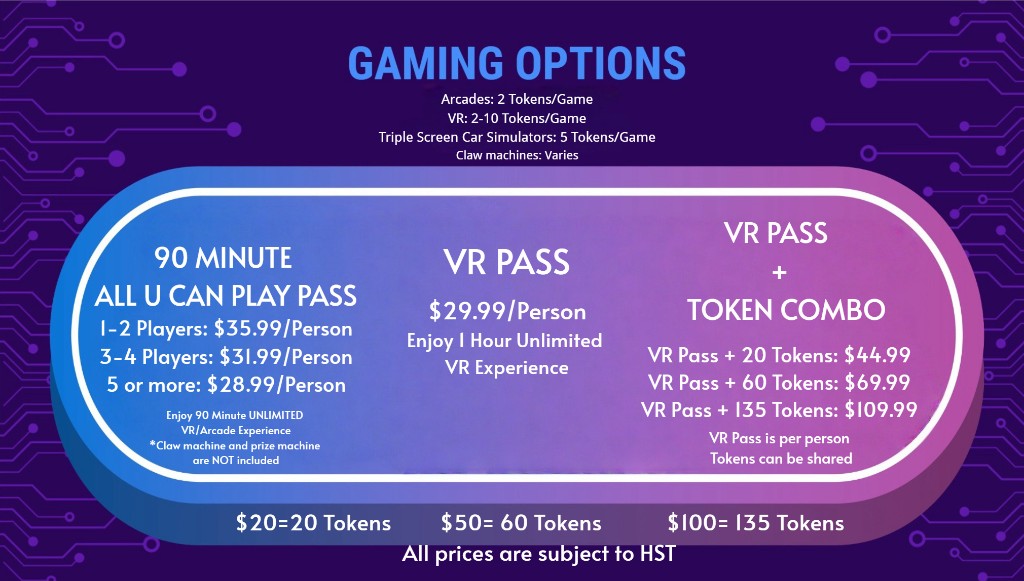 Gaming Options pricing